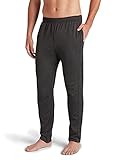 Jockey Men's Sportswear Tapered Pant, Charcoal Grey Heather, 2XL