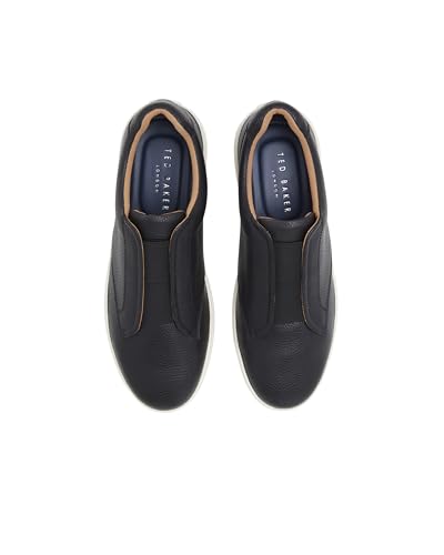 Image of Ted Baker Mens Brenton Leather Laceless Slip on Sneaker
