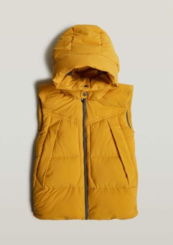 G-Star RAW Men's G-Whistler Padded Hooded 2.0 Vest, Gelb (dk Spice D25346-D518-8171), L 5