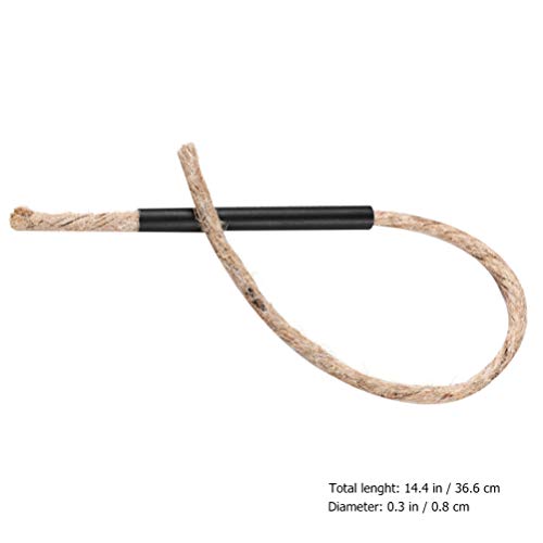 VORCOOL Survival Wick Hemp Cord Tinder Wick Fire Starter Rope Bellows Survival Tool for Outdoor Camping Hiking Backpack Equipment - Image 8