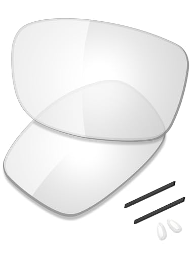 Image of SAUCER Premium Replacement Lenses & Rubber Kits for Oakley Gauge 8 L OO4124 | UV400 Protection, Anti-Scratch, Precise Fit