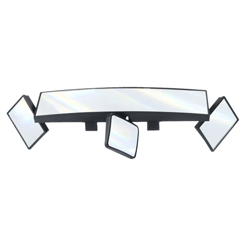 Espejo Retrovisor Ancho | 38 cm Clip-On Extensor Gran Angular,Espejo Retrovisor Grande Antideslumbrante para Automóvil | para Camión, Automotriz, Interior, Bebé, Vehículo, Marino
