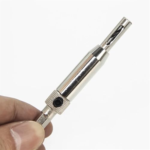 Foret auto-centrant en acier HSS anti-déviation avec embout hexagonal pour pose de charnières - 6