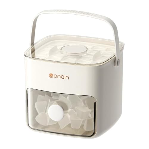 Caja portátil para cubos de hielo axGear con tapa miniatura 1