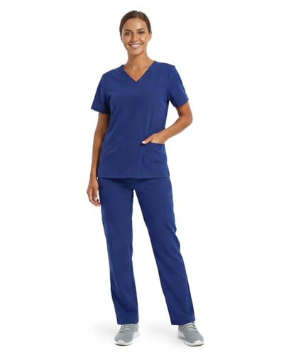 Uniforme médical pour femme grande taille résistant et confortable contre la fatigue