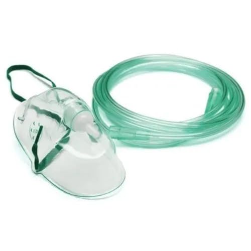 LISAMED Oxygen Mask for Adult and Pediatric | Oxygen Therapy Mask | Washable | Reusable (Adult Mask, 2)-image-19