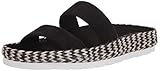 Rampage Women's Abbie Slide Sandal, Black, 7