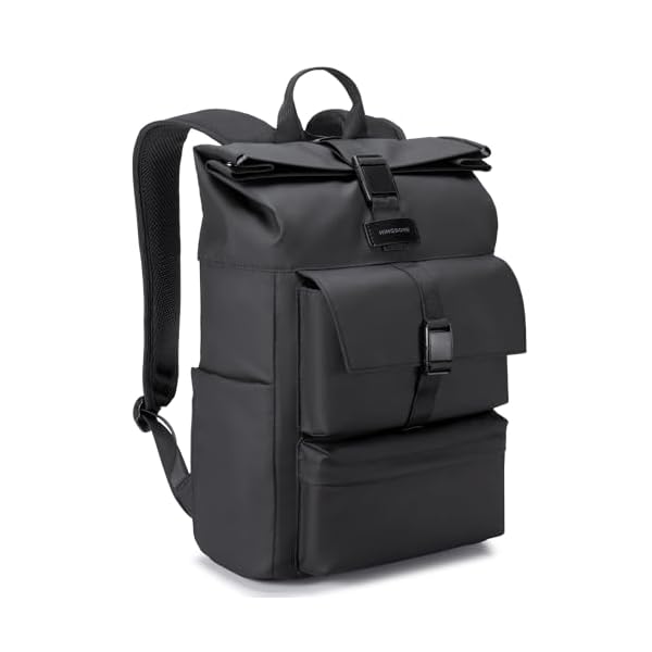 Kingsons Travel Laptop Backpack，Business Anti Theft Lightweight Backpacks，Waterproof Backpack Casual Daypack Computer Bag Gift for Men & Women Fits 15.6 Inch Notebook