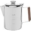 COLETTI Bozeman Coffee Pot Bundle | Coffee Percolator + 100 Filters + Replacement Glass Tops