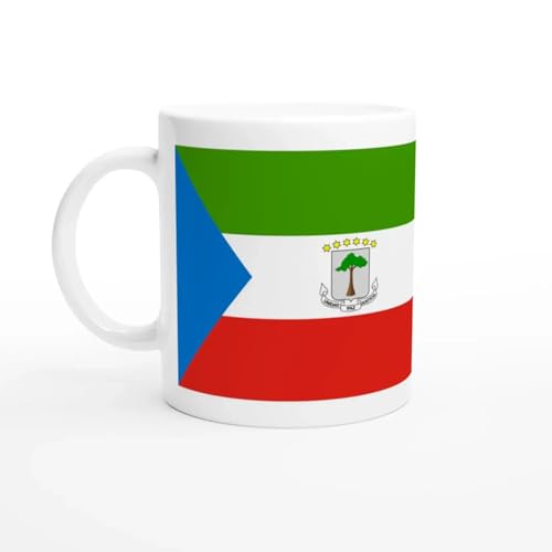 PixelForma Mug Drapeau Guinée équatoriale