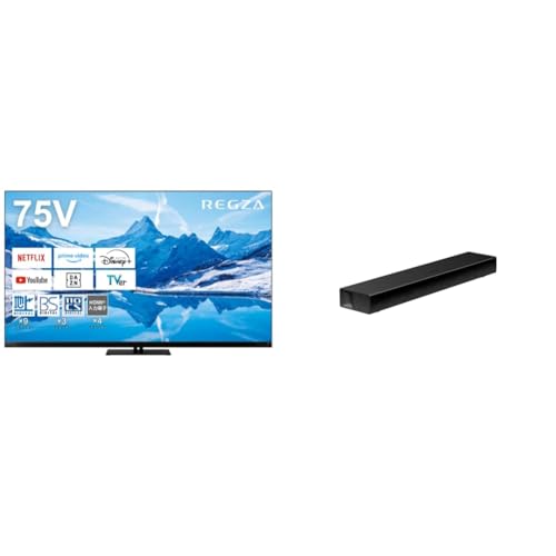�y�Z�b�g���i�zREGZA(���O�U) 75�C���` Mini LED 75Z870N �X�}�[�g�e���r Dolby Atmos�Ή� 2024�N���f���{REGZA(���O�U) �T�E���h�o�[ RA-B116(A)