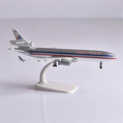 Avión de metal MD-11 de World Cargo modelo a escala de 20 cm coleccionable 2