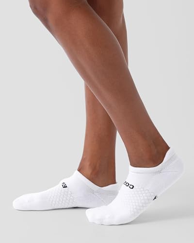 Cozy Earth Essential Ankle Socks for Women and Men – Soft Cotton Socks 2 Pack Set – Blister Cushion, Heel & Arch Support3