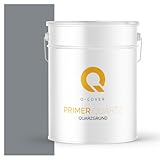 Photo Gallery q-cover quarzgrund 15 kg | colore: grigio scuro-blu f255 | primer int./est., superficie ruvida con sabbia di quarzo Photo Gallery q-cover quarzgrund 15 kg | colore: grigio scuro-blu f255 | primer int./est., superficie ruvida con sabbia di quarzo