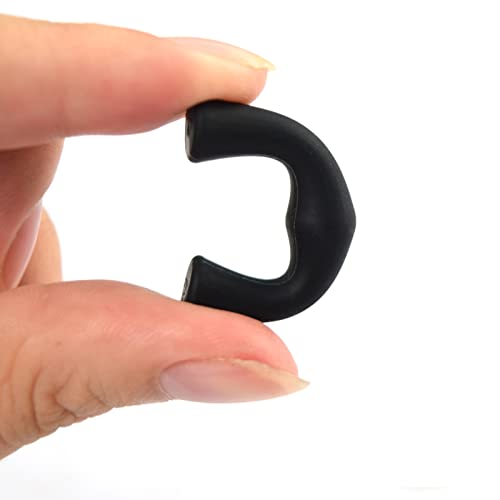 Eous Bow String Finger Saver Recurve Bow Finger Guard Archery Finger Roller Rubber,Black #TOP2