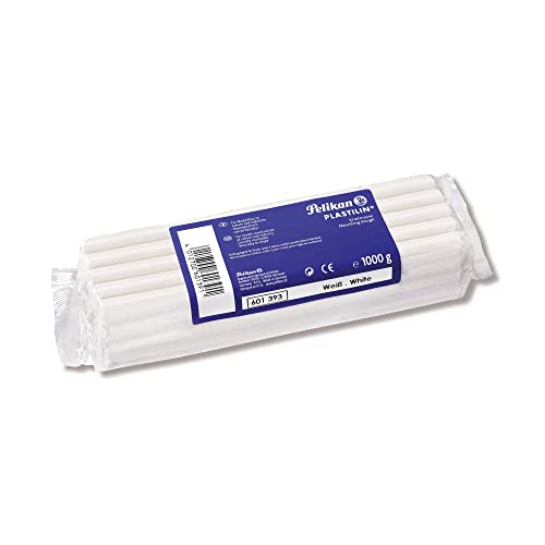 Pelikan 601393 Plastilin Pâte à modeler 1 kg Blanc
