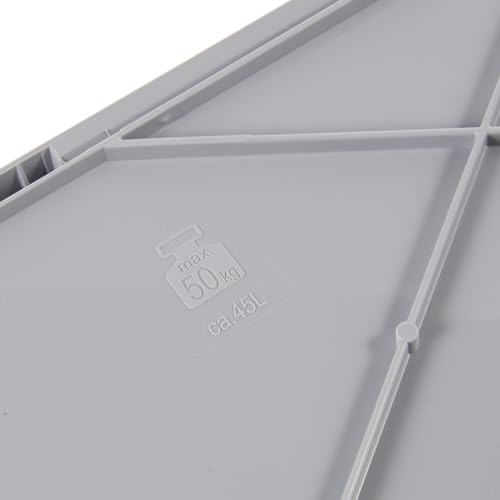 keeeper Stabile Profi-Klappbox mit Soft-Touch Griffen, 54 x 37 x 28 cm, Ben Eco Line, Blau (Eco Sky Blue ) – Ansicht 6