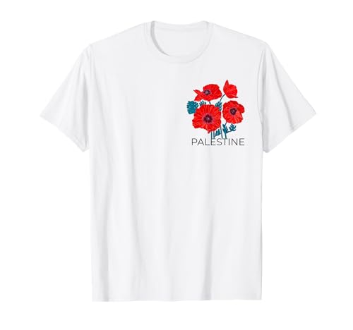 Palestine Patriotic Poppy Palestinian Resistance Poppies T-Shirt