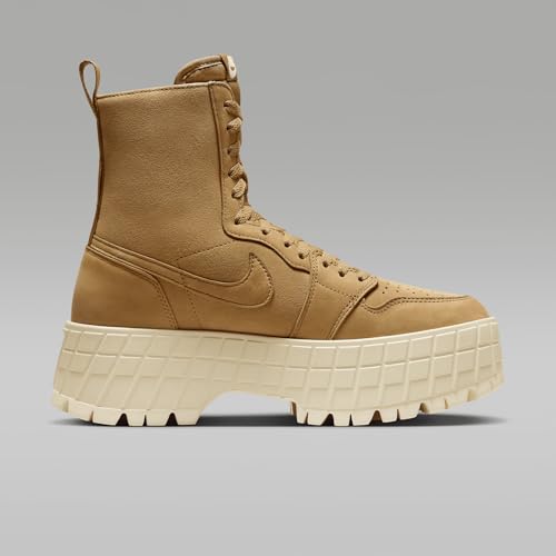 Air Jordan 1 Brooklyn Women's Boots (FJ5737-700, Wheat/Wheat/Muslin) Size 83