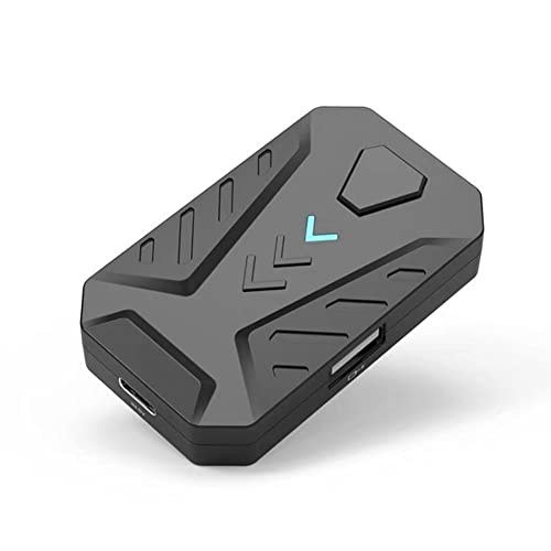 Gamepad zu Tastatur-Maus-Konverter, tragbarer Maus-Tastatur-Adapter Gamecontroller-Konverter Plug and Play für PS3/PS4/PS5/Xbox360/Xbox ONE Cover
