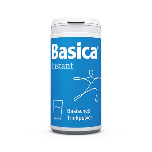 Polvere Con Minerali Alcalini Da Bere Ricchissima di Magnesio Zinco Potassio Calcio Vitamina C - B2 Cromo Rame Per Sistema Nervoso Stress alcalinizzante Solubile Gusto Arancia BASICA INSTANT 300gr