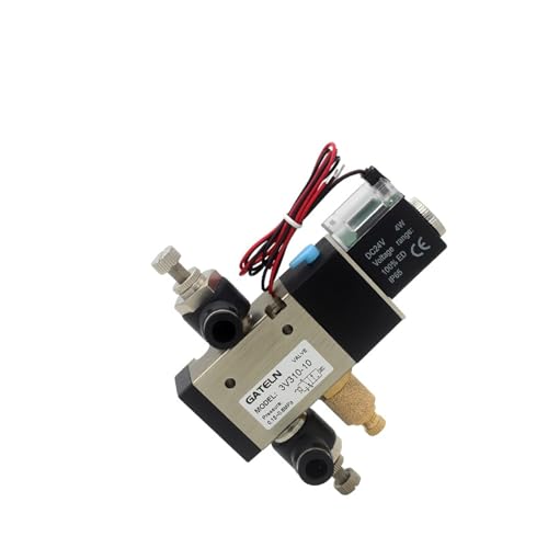 Électrovanne 3V310-10-NC DC12V directionnelle haute précision avec connecteurs 8mm - 2