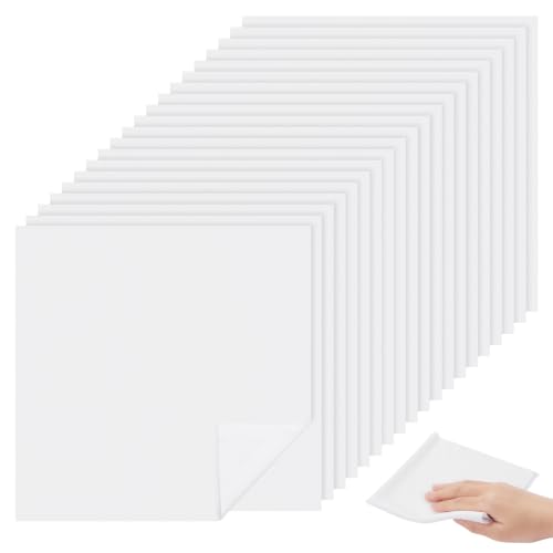 Image of NUTKIT 20PCS Lint Free Cloth, 30 * 30cm Lint Free Polishing Cloths