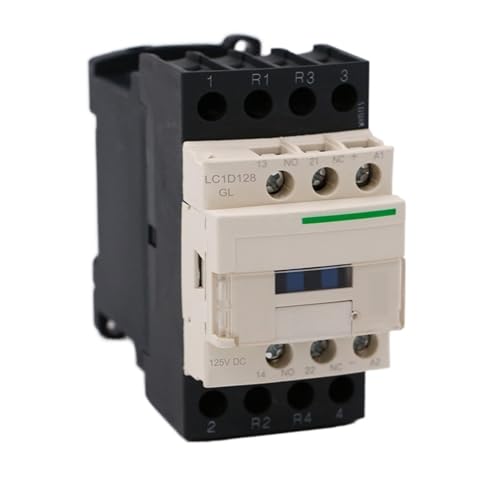Contacteur CC LC1D128GL bobine 125V haute tolérance 25A