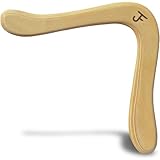 JF BUMERANG - Handgemacht in MÜNCHEN - Modell: LONDON Hell - Anfänger/Fortgeschritten - Nachhaltig - Sportgerät aus Holz - Rechtshänder:in