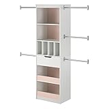 Little Seeds Poppy Closet Organizer, White