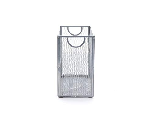 Mind-Reader-FILEBASK-SIL-Metal-Mesh-Storage-Letters-Legal-Documents-Folders-Office-Organization-Silver-File-Basket