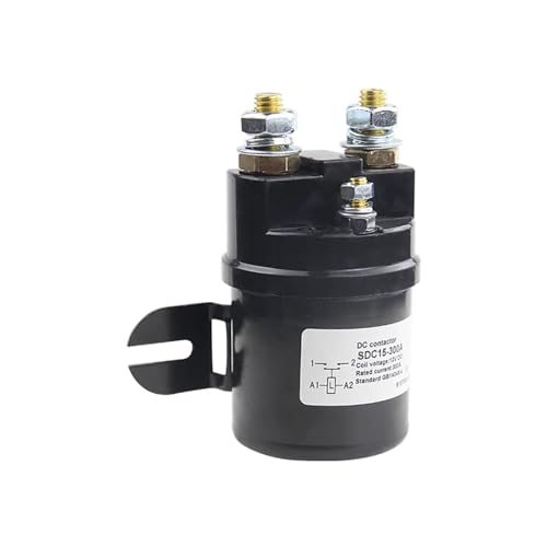 Contactor de CC SDC15 con estructura BMC robusta de 300A y contactos SPST 1NO 3