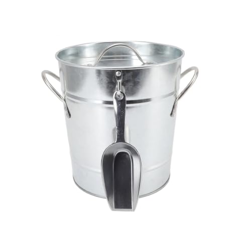 Cubo de hielo para botellines de cerveza con pala integrada para barras 2