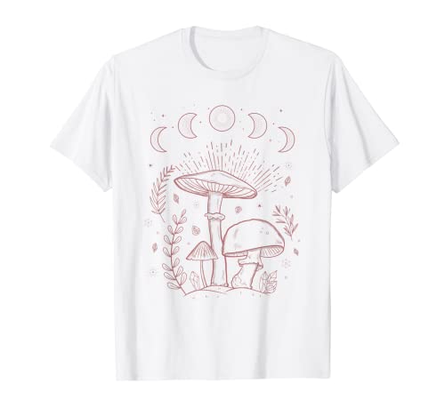 Goblincore Aesthetic Dark Academia Cottagecore Seta Camiseta