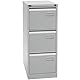 BISLEY Light Hängeregistraturschrank, einbahnig, DIN A4, 3 HR-Schubladen, Metall, 639 Oxfordblau, 62.2 x 41.3 x 101.6 cm