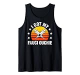 Photo Gallery funny i got my fauci ouchie vaccinato 2021 camicia canotta Photo Gallery funny i got my fauci ouchie vaccinato 2021 camicia canotta