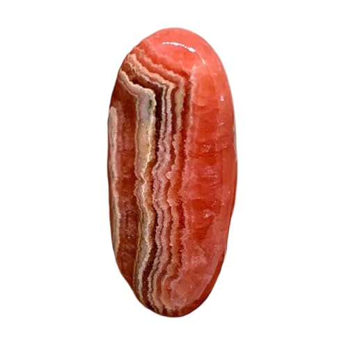 Gemme rhodochrosite authentique 40x17x5mm de qualité pour joaillerie DIY