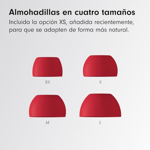 Miniatura 6 de Beats Solo Buds Auriculares Intraurales Bluetooth Inalámbricos 18 Horas De Autonomía Compatibilidad Con Apple Y Android Micrófono Integrado - Rojo Transparente