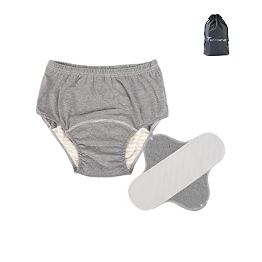 WEEOATAR Fralda de tecido unissex à prova d'água para adultos com incontinência, fraldas reutilizáveis, roupas íntimas ajustáveis com proteção contra incontinência, fraldas de natação para idosos,