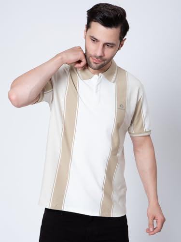 Image of SPARKY Men's Cotton Solid Polo Tshirt Half Sleeves