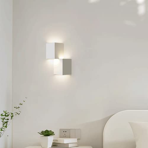 Luces de montaje en pared con cable simple para eliminar lámparas de mesa aparatosas 8