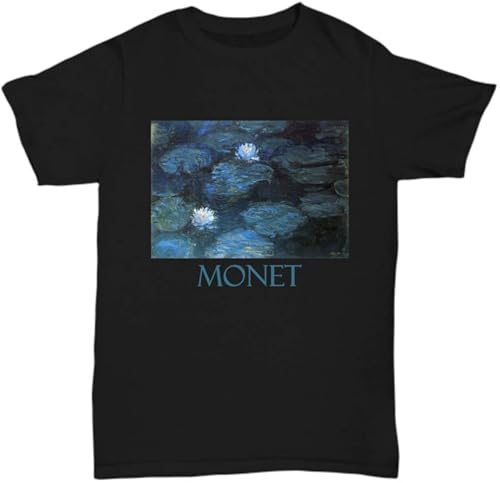 Preisvergleich Produktbild OPPUYYGHV Waterlilies (1897) by Claude Monet Hemden(XX-Large)