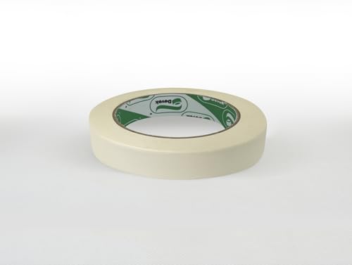 Image of DEVEK Masking Tape for Painting, Crafting and DIY, 0.7 in x 55 yds, One Roll, Clean Removal, No Residue