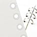 YOSOGO Self-Adhesive Reinforcement Rings (6 Boxes x 400 Pack) | Transparent Tear-Resistant Hole Protectors for Binders, Notebooks & Files | Eco-Friendly, Durable, & Easy-to-Use