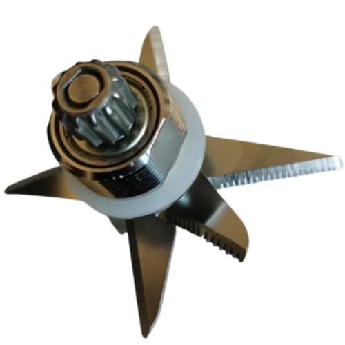 Cuchillo de licuadora de acero inoxidable 12 dientes para máquina de batidos 5L 4