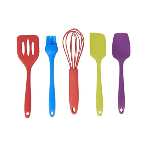 Colourworks Mini Silicone Kitchen Utensils Set Cover
