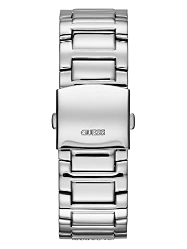 Guess Stainless Steel Gold-Tone Crystal Embellished Bracelet Watch