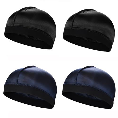 Silky Stocking Wave Cap for Men, Good Compression Over Durag Regular Style