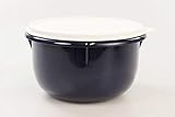 spülmaschinenfest TUPPERWARE Rührschüssel PENG 2,0 L dunkel blau mixing bowl Germteig Hefeteig