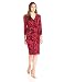 Anne Klein Women's Floral Printed Wrap Dress